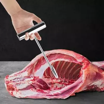 Кухонная колбаса Бекон Мясообработка Крюки Т-образная ручка Мясообвалочный крюк для кухни Мясной магазин Ресторан Барбекю Инструмент A1