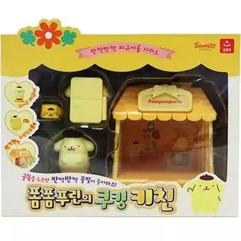 Кухонная кухня Sanrio Pom Pom Purin s, фигурная комната, разные цвета, популярные игрушки для корейских детей