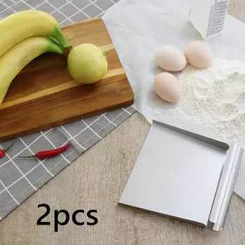 Кухонная ложка для муки, большая, из нержавеющей стали, многоцелевая, для конфет и еды