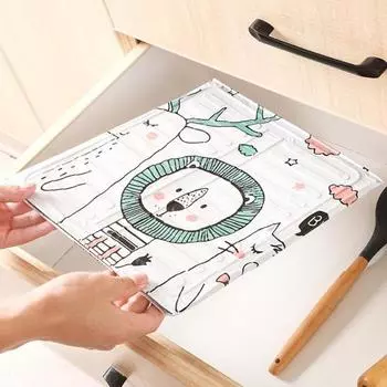 Кухонная маслостойкая защита от брызг с мультяшным узором, складная маслостойкая перегородка, устойчивая к высоким температурам, защита от брызг масла для плиты жёлтый