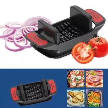 Кухонная многофункциональная овощерезка, резак для томатов, лука, измельчитель, Dicer, еда