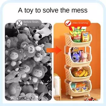 Кухонная многоярусная тележка для хранения вещей, напольная передвижная полка для ванной комнаты, туалетная полка для хранения вещей, спальня, полка для хранения закусок