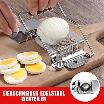 Кухонная овощерезка для фруктов и яиц, секционный резак, из нержавеющей стали, резак для грибов и помидоров, кухонная машина, резак, секционный измельчитель