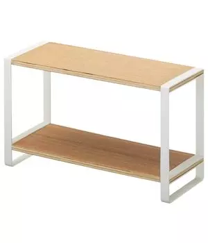 Кухонная полка Yamazaki Jitsugyo, белая, Ш 33 x Г 12 x В 19 см Tosca 7816 Прибл. белый