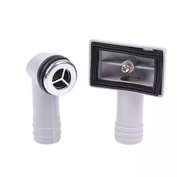 Кухонная раковина, переливное отверстие, дренажная водопроводная труба, три звена, соединитель для раковины