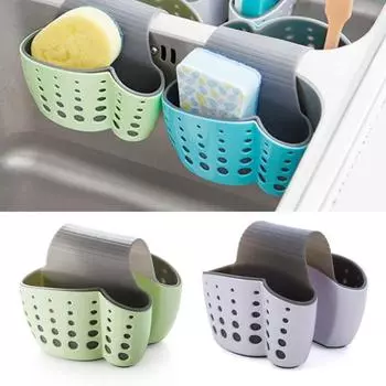 Кухонная раковина, подвесной фильтр, сумка для хранения, вешалка для полотенец, держатель для чистой щетки серый белый