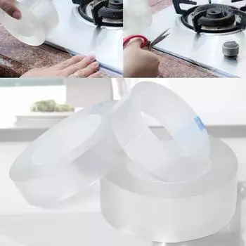 Кухонная раковина, водонепроницаемая самоклеящаяся лента для плесени, полоска для ванной комнаты, самоклеящаяся гидроизоляция для бассейна 0.5mm*20mm*3m