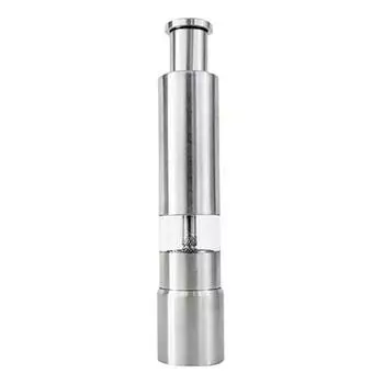 Кухонная ручная мельница из нержавеющей стали для соли, специй, соуса, мельница для перца