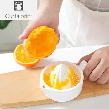 Кухонная ручная соковыжималка для апельсинов, соковыжималка для лимона, пластиковый инструмент для фруктов, мини-блендер, портативная соковыжималка для цитрусовых, кухонные аксессуары