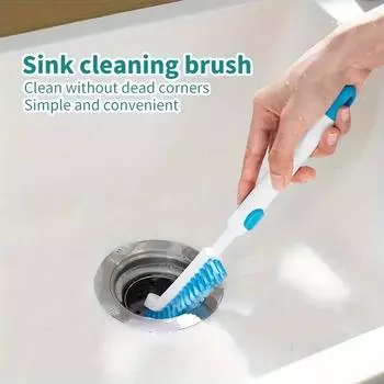 Кухонная щетка для мойки, локтевая щетка без угла, прямая угловая щетка для посудомоечной машины, японская щетка для уборки, угловая щетка для ванной комнаты