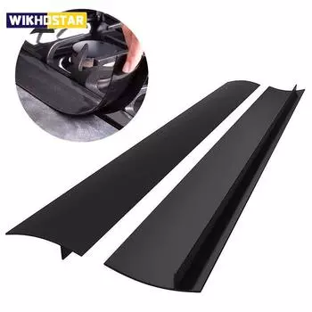 Кухонная силиконовая крышка для кухонной плиты, крышка для кухонной плиты, наполнитель, термостойкий коврик, уплотнения, разливы между столешницей чёрный