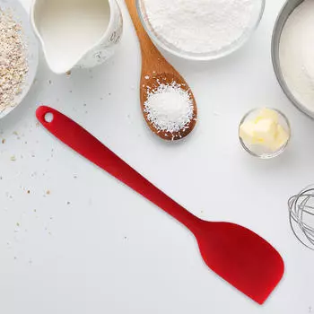 Кухонная силиконовая лопатка для приготовления пищи, смешивания, кухонная утварь для чёрный