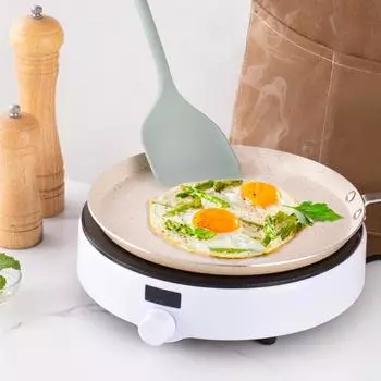 Кухонная силиконовая лопатка-лопатка, устойчивая к высоким температурам, для блинов