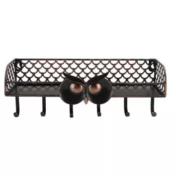 Кухонная стойка из железа, металлическая, многофункциональная, настенная, кухонная органайзер для банок с приправами и напитков