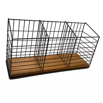 Кухонная стойка Многофункциональный настольный органайзер Косметическая канцелярская принадлежность Nordic Iron