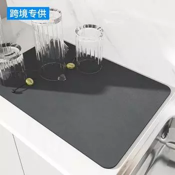 Кухонная столешница Впитывающий коврик Бытовая посуда Сливной коврик Чашки Посуда Сушилка Коврик 30x40cm