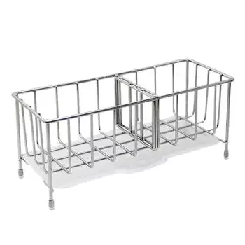 Кухонная тарелка, губка из нержавеющей стали, мыльница, держатель, органайзер, нержавеющая сталь