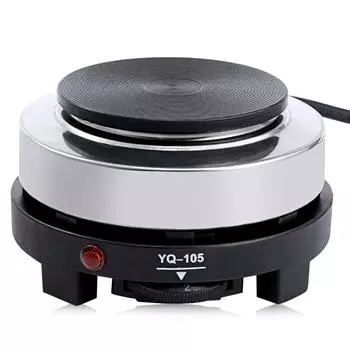 Кухонная техника Многофункциональная мини-плита Кухонная плита Подогреватель для кофе Бытовая техника EU Plug чёрный