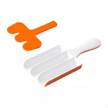 Кухонная тройная машина для изготовления фрикаделек, набор инструментов для приготовления пищи, многоразовая машина для приготовления рыбных шариков, сделай сам, мясо оранжевый