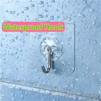 Кухонная утварь, инструменты для свободного подвешивания, прочный клейкий крючок, настенные крючки, красивое украшение дома на присоске 1pc