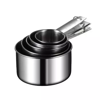 Кухонная утварь мерный стакан мерная ложка набор 430 нержавеющая сталь мерный набор стаканов с градуированным мерным стаканом