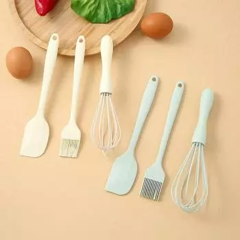 Кухонная утварь Яйцо Масло Столовая. Кухонные принадлежности Гаджеты Набор лопаток Масло для выпечки Силиконовая кисточка для кухонных принадлежностей Выпечка Option14