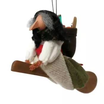 Кухонная ведьма украшение кукла-ложка ручной работы народное искусство талисман на удачу фигурка на стену дверь плиту декор A