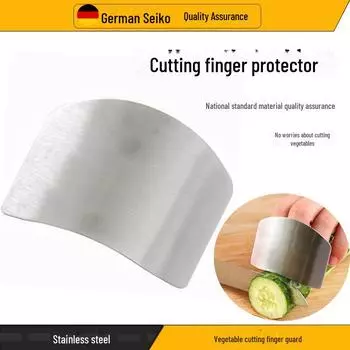 Кухонная защита для пальцев из нержавеющей стали для безопасной резки овощей и рук 1000 per box