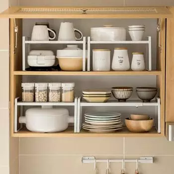 Кухонная железная многоуровневая стойка для хранения, многоуровневая стойка для хранения с перегородками, миска и кастрюля, приправа, хранение