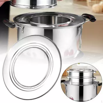 Кухонное кольцо для пароварки, адаптер для приготовления пищи на пароварке над кастрюлями, пароварки с дим-самом Outer Dia. 31cm