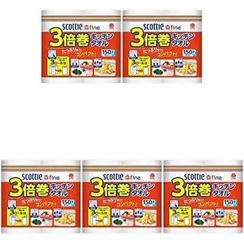 Кухонное полотенце Scotty Fine 3x roll 2 рулона [Оптовая закупка] [x5 комплектов]