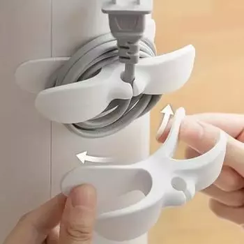 Кухонное устройство для хранения шнура, бытовая вилка без перфоратора, фиксированный органайзер для шнура питания, управление электрическим шнуром, организация дома