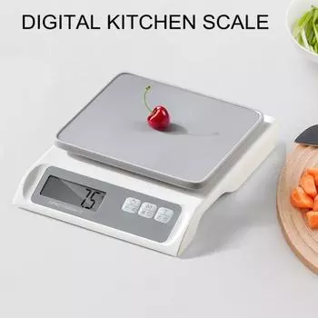 Кухонные электрические весы 0,1 г 6 кг высокоточные с ЖК-дисплеем на батарейках мини портативные