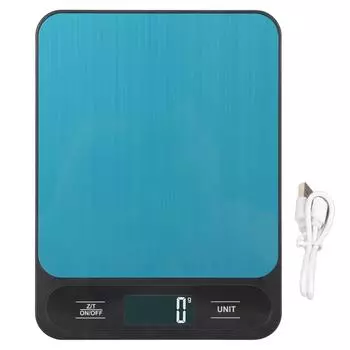 Кухонные электронные весы для еды из нержавеющей стали, цифровые весы, перезаряжаемые смарт-весы для приготовления пищи и выпечки