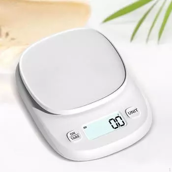 Кухонные электронные весы для готовки, практичные, легкие, мини, простые в использовании, многофункциональные светодиодные дисплеи для
