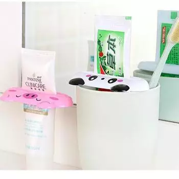 Кухонные аксессуары, многофункциональный инструмент для ванной комнаты, соковыжималка для зубной пасты с героями мультфильмов, кухонный гаджет, полезное украшение для дома и ванной комнаты 1PC