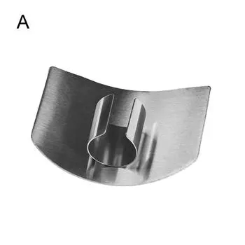 Кухонные гаджеты из нержавеющей стали, защита пальцев, нож для овощей, защита от порезов, ручной инструмент, палец Z8L6 two fingers-One-size