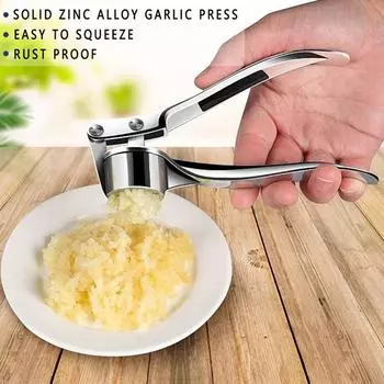 Кухонные гаджеты, пресс для чеснока из нержавеющей стали, ручной пресс для чистки чеснока, инструменты для приготовления пюре из чеснока, зажим для чеснока, ступка, зажим для чеснока 1PCS