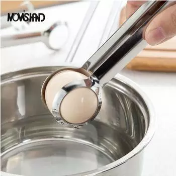 Кухонные инструменты для приготовления пищи, 2 шт./лот, креативные щипцы для яиц из нержавеющей стали, зажим для яиц, кухонные гаджеты 2pcs