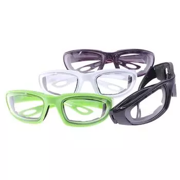 Кухонные луковые очки без разрывов, нарезки, измельчения, измельчения, защиты глаз белый