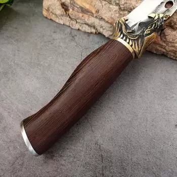 Кухонные ножи для обвалки рыбы, мяса, фруктов, овощей, поварской нож для разделки мяса, цветная деревянная ручка, кухонная утварь