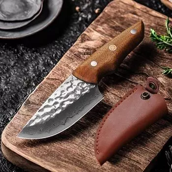 Кухонные ножи из дамасской стали, тесак для мяса, поварской нож, нож для стейка, барбекю, нож для рыбы, нарезка, обвалка, инструменты для готовки