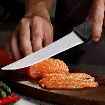 Кухонные ножи из нержавеющей стали Нож для разделки филе Нож для разделки рыбы Многофункциональный нож для фруктов Нож для разделки мяса Универсальный нож