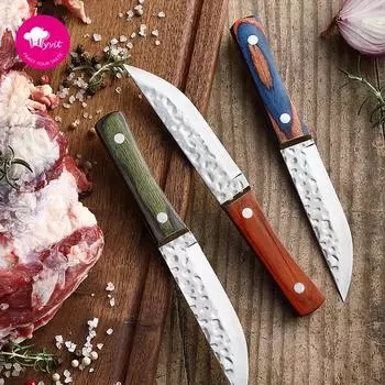 Кухонные ножи Нож для костей Нож Бытовой нож для костей Нож для резки Острые ножи из нержавеющей стали Для разделки мяса Острый нож для пилинга