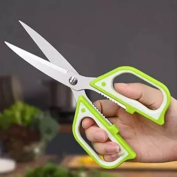 Кухонные ножницы бытовые многофункциональные ножницы для разделки куриных костей, мощные острые пищевые ножницы пищевого класса красный