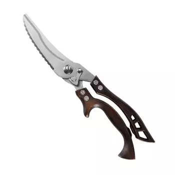 Кухонные ножницы Кухонные ножницы для куриной кости Многофункциональные ножницы для резки рыбы и утки из нержавеющей стали Весы Кухонные ножницы Нож B