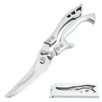 Кухонные ножницы Многофункциональные ножницы для еды из нержавеющей стали Куриные кости Мясо Рыбалка Крабовая зелень Ножницы для обрезки обрезки