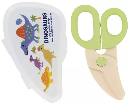 Кухонные ножницы Skater Детское питание Резак для еды Изображение динозавра BFC1-A