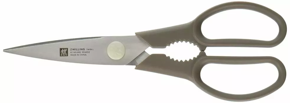 Кухонные ножницы Zwilling S, японские, Now S Now Gray [Авторизованный продукт] 41140-001 серый