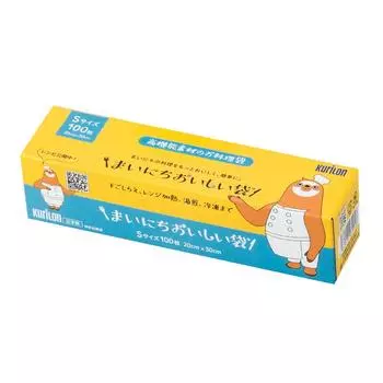 Кухонные пакеты BOS Daily Delicious Bags S, 100 штук. Прочные, сделаны в Японии. Высокофункциональные материалы. Кухонные пакеты. Приготовление. Ароматизированные. Микроволновая печь.